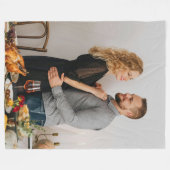 Erntedank Foto Fleecedecke (Vorderseite (Horizontal))