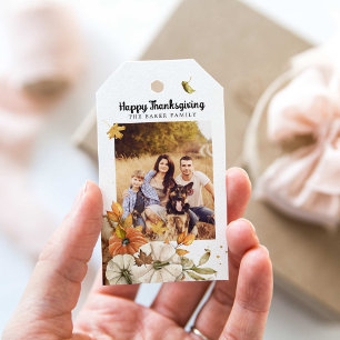 Erntedank Foto Gefälligkeitstags Geschenkanhänger