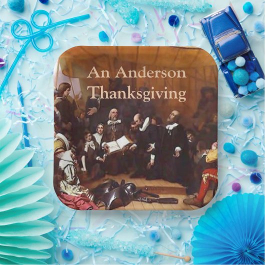 Erntedank Foto Pappteller (Party)