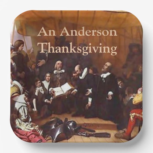 Erntedank Foto Pappteller (Vorderseite)