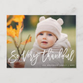 Erntedank-Foto Postkarte (Vorderseite)