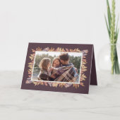 Erntedank-Fotokarte Dankeskarte (Vorderseite)