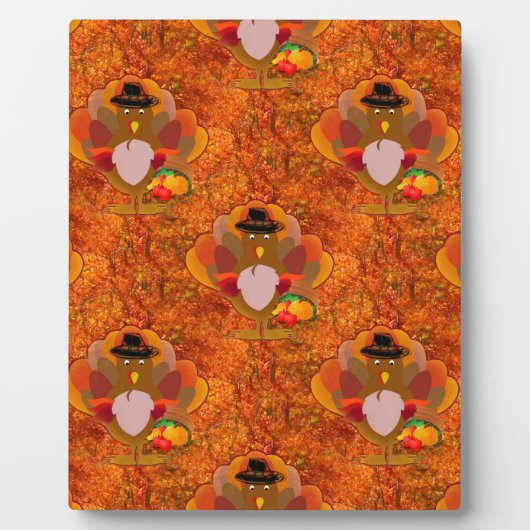 Erntedank Fotoplatte (Vorderseite)