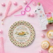 Erntedank Friendsgiving Party-Kürbis-Torte lustig Pappteller (Party)