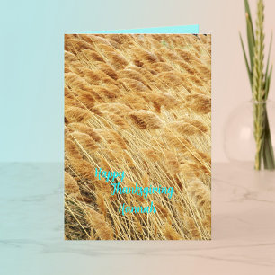 Erntedank Friendship Holiday Card Feiertagskarte