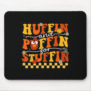 Erntedank führen Trot Huffin und Puffin für die Tü Mousepad