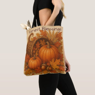 Erntedank Füllhorn Tasche