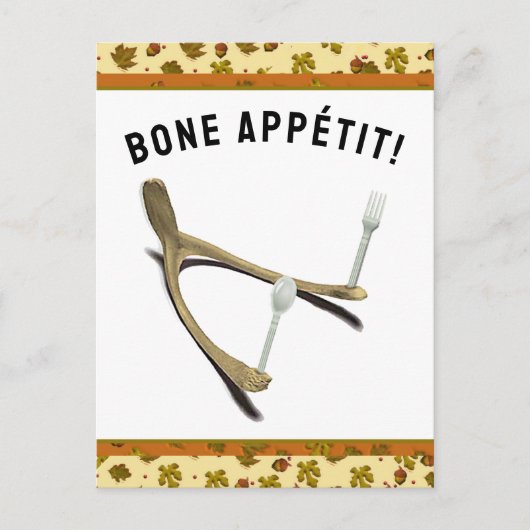 Erntedank Funny Holiday Cards Feiertagspostkarte (Vorderseite)