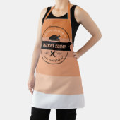 Erntedank Funny Türkei Personalisierte Schürze (InSitu)