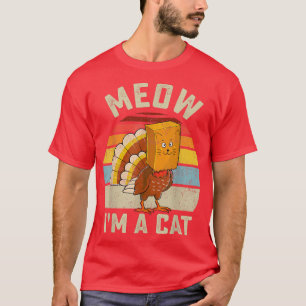 Erntedank Funny Turkey Fake Katzenjammer Frauen Mä T-Shirt