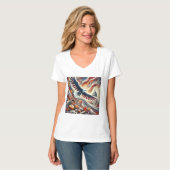Erntedank für Feiertage T-Shirt (Vorderseite Vollansicht)