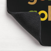 Erntedank für Frauen Ihr Gobble Gobble Fall Turk Mousepad (Ecke)