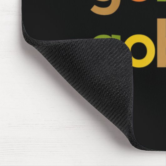 Erntedank für Frauen Ihr Gobble Gobble Fall Turk Mousepad (Ecke)