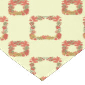 Erntedank für Herbst-Herbstlaub Tischdecke (Schrägansicht)