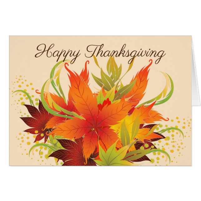 Erntedank für Herbstausgänge (Vorderseite (Horizontal))