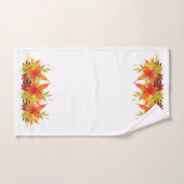 Erntedank für Herbstausgänge Badhandtuch Set (Handtuch)