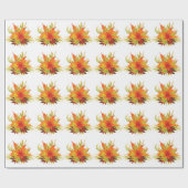 Erntedank für Herbstausgänge Geschenkpapier (Flach)