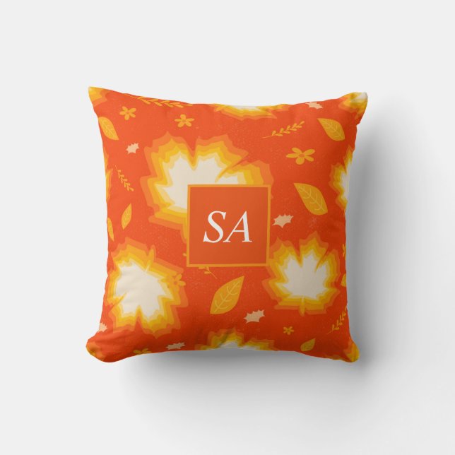 Erntedank für Herbstausgänge Kissen (Vorderseite)