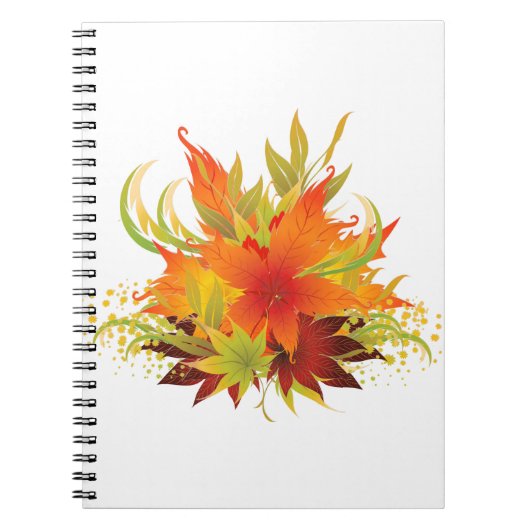 Erntedank für Herbstausgänge Notizblock (Vorderseite)