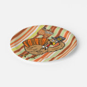 Erntedank für PapierTeller (Schrägansicht)