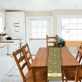 Erntedank für Whimsical Woodlands Fall Kurzer Tischläufer