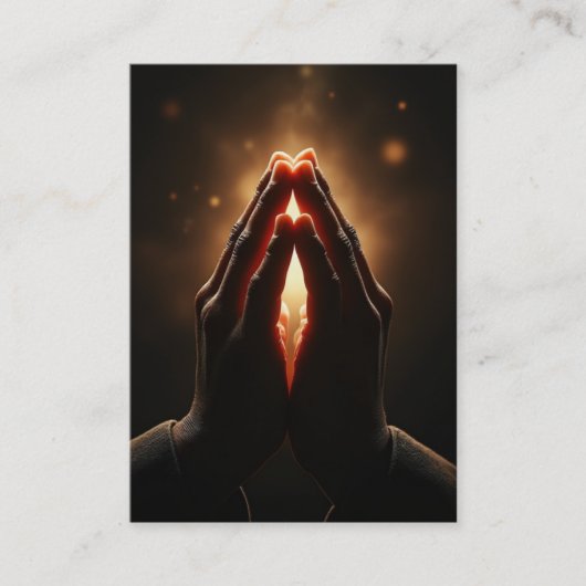 Erntedank Gebet - Philippinen 4:6-7 KJV-Karte Visitenkarte (Vorderseite)