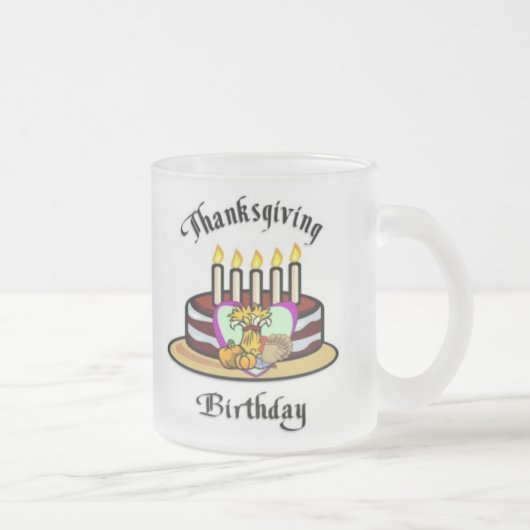 Erntedank-Geburtstag Mattglastasse (Rechts)