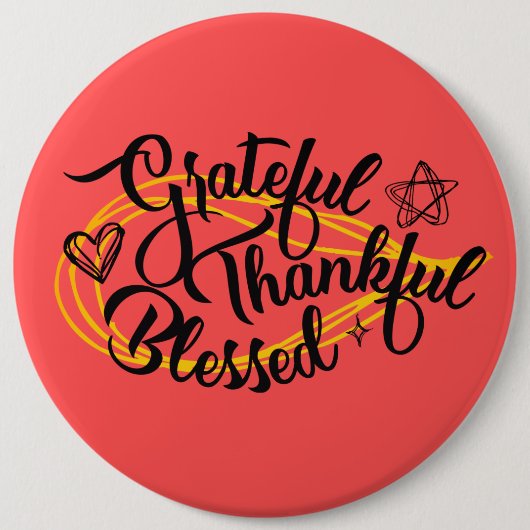 Erntedank Geschenke Button (Vorderseite)