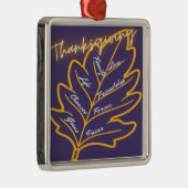 Erntedank Geschenke Ornament Aus Metall (Rechts)