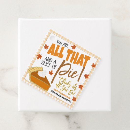 Erntedank-Geschenketags Geschenkanhänger (Beispiel)