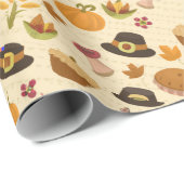 Erntedank Geschenkpapier (Rolleneckpunkt)