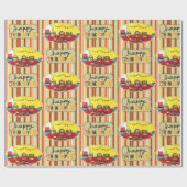 Erntedank Geschenkpapier (Flach)