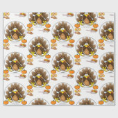 Erntedank Geschenkpapier (Flach)