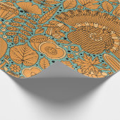 Erntedank Geschenkpapier (Ecke)