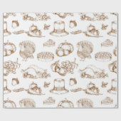 Erntedank Geschenkpapier (Flach)