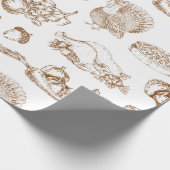 Erntedank Geschenkpapier (Ecke)