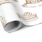 Erntedank Geschenkpapier (Rolleneckpunkt)