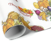 Erntedank Geschenkpapier (Rolleneckpunkt)