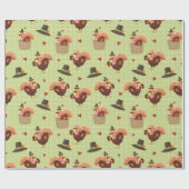 Erntedank Geschenkpapier (Flach)