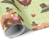 Erntedank Geschenkpapier (Rolleneckpunkt)