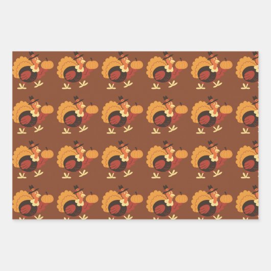 Erntedank Geschenkpapier Set (Vorderseite 3)