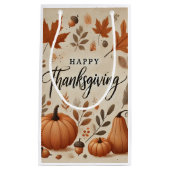 Erntedank-Geschenktasche - Klein Kleine Geschenktüte (Vorderseite)