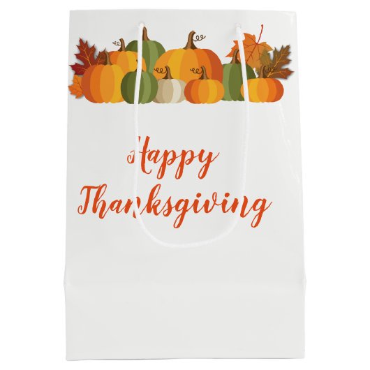 Erntedank-Geschenktasche Mittlere Geschenktüte (Rückseite)