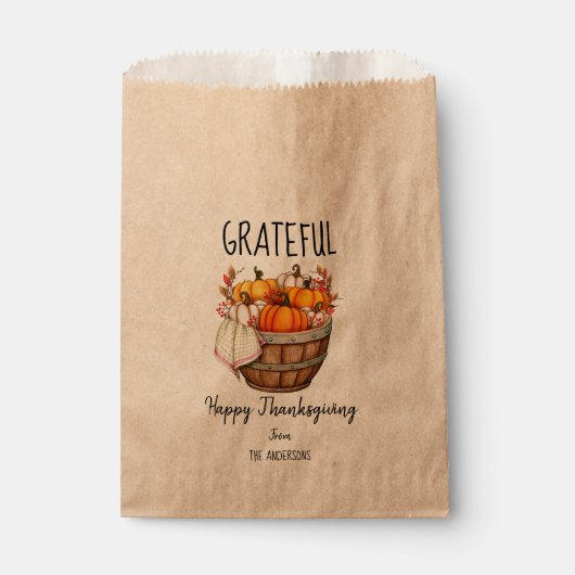 Erntedank Geschenktütchen (Vorderseite)