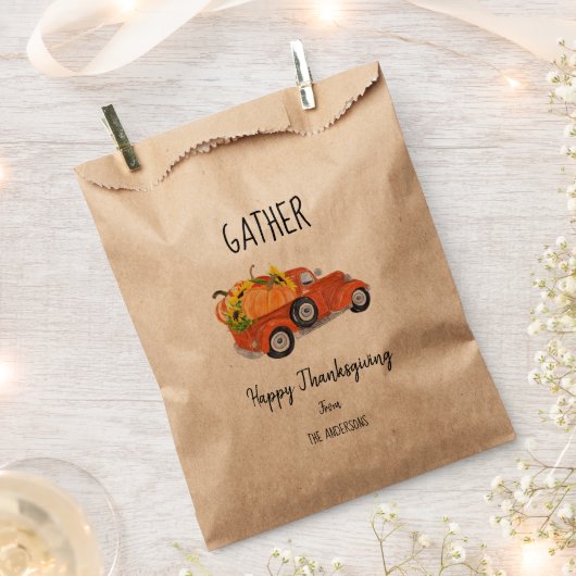 Erntedank Geschenktütchen (Ausgeschnitten)