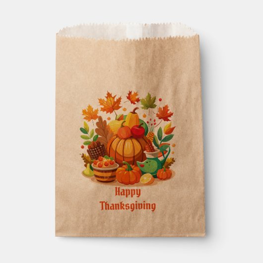 Erntedank Geschenktütchen (Vorderseite)