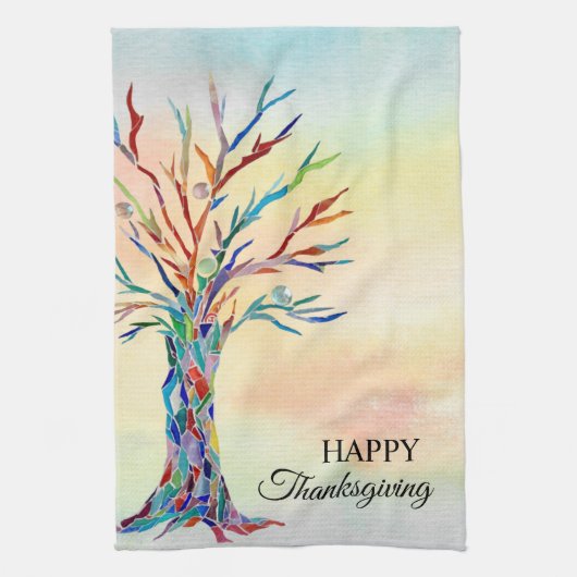 Erntedank Geschirrtuch (Vertikal)