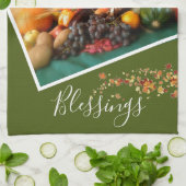 Erntedank Geschirrtuch (Gefaltet)