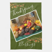 Erntedank Geschirrtuch (Vertikal)