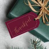 Erntedank Gifts Individuelle Name Minimalistisch Geschenkanhänger